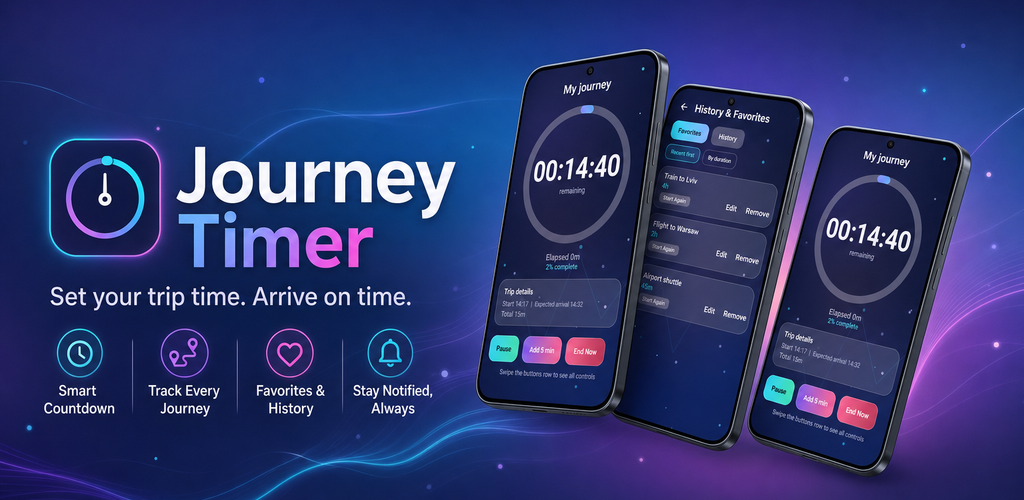 Journey Timer campaign visual